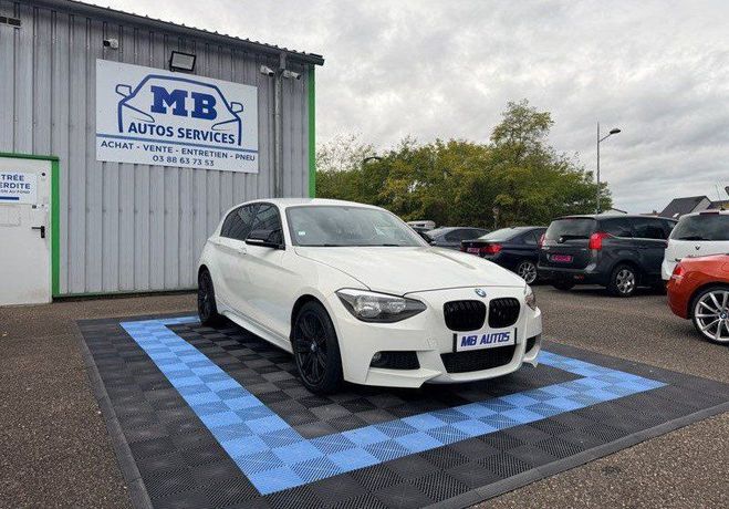 BMW Serie 1 114i 102cv F20 Pack M Alcantara Limiteur Blanc de 2013
