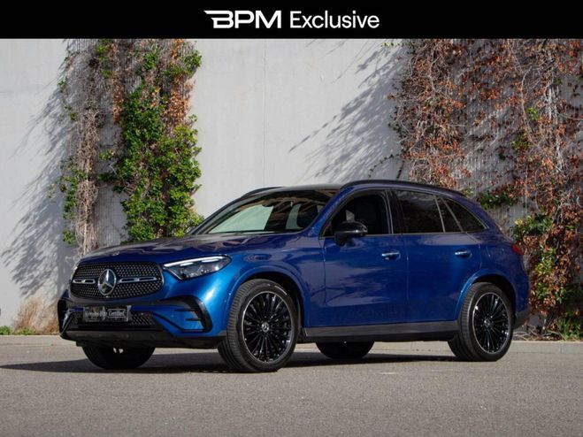 Mercedes GLC 300 e Hybrid 313ch AMG Line 4Matic 9G-Tr Bleu Spectral M�tallis� de 2023