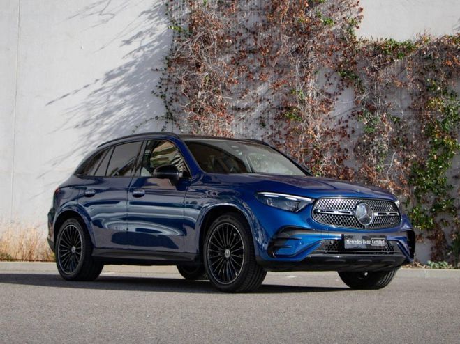Mercedes GLC 300 e Hybrid 313ch AMG Line 4Matic 9G-Tr Bleu Spectral M�tallis� de 2023