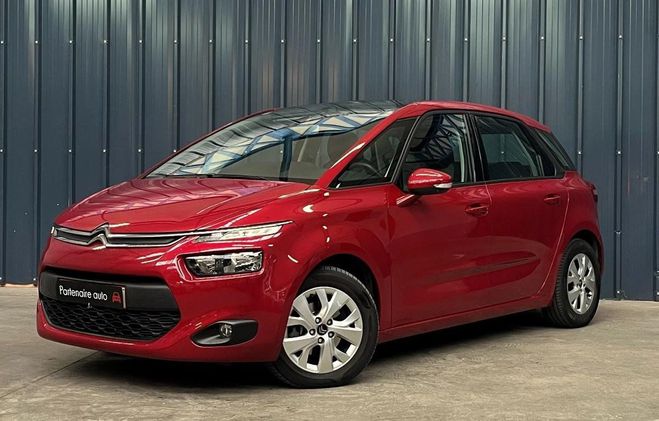 Citroen C4 Picasso 1.2 130 - Garantie 1 an - Toit panoramiq Rouge de 2015