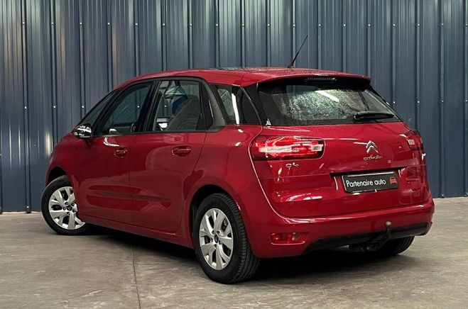 Citroen C4 Picasso 1.2 130 - Garantie 1 an - Toit panoramiq Rouge de 2015