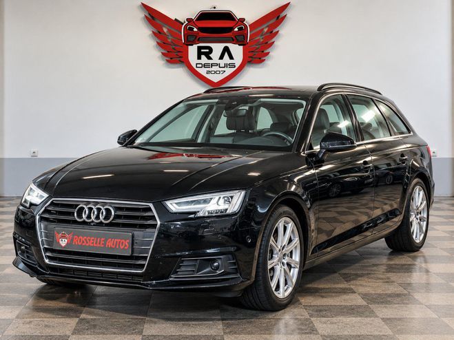 Audi A4 2,0 TFSI S-tronic 252CH 1ER MAIN Noir M�tallis� de 2018