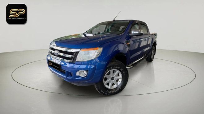 Ford Ranger XLT 2.2 TDCI 4X4 ? 150 CH ATTELAGE CLIMA Bleu de 2012
