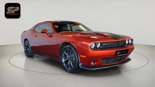 Dodge Challenger SXT ? V6 309 CH BVA 56 998 KM CARPLAY CA Orange de 2021