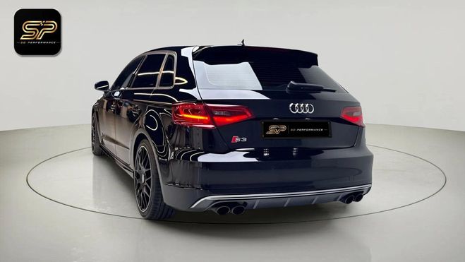 Audi S3 Sportback QUATTRO * 2.0 TFSI 300 CH * S  Noir de 2015