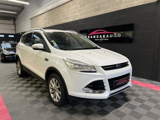 Ford Kuga 2.0 TDCI 120 CV 4x2 TITANIUM Keyless GO  Blanc de 2016