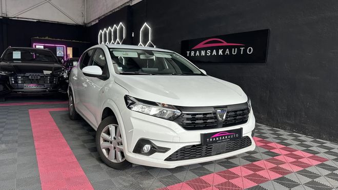 Dacia Sandero Confort Essence 100 cv Radar de recul Bl Blanc de 2022