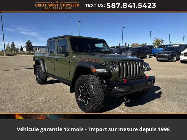 Jeep Gladiator rubicon 4x4 Vert de 2021