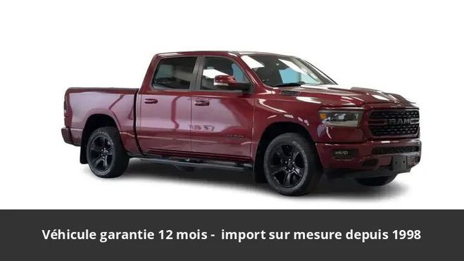 Dodge Ram sport night 12p 5.7l 4x4 Rouge de 2022