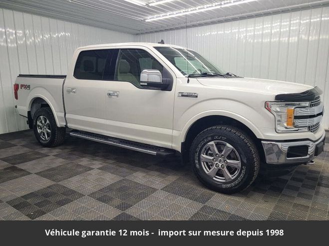 Ford F150 lariat ethanol 5.0l supercrew 4x4 Blanc de 2019