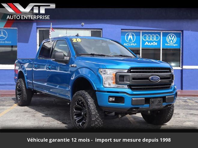 Ford F150 lariat ethanol 5.0l supercrew 4x4 Bleu de 2020