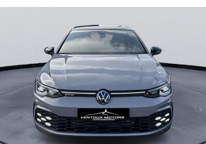 Volkswagen Golf 2.0 gtd 200 full pano harman-attelage Gris de 2024