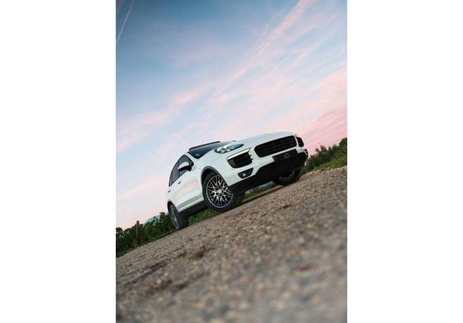 Porsche Cayenne s e-hybrid 3.0 416ch Blanc de 2016