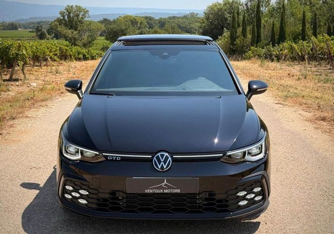 Volkswagen Golf 8 gtd 2.0 tdi scr 200ch dsg7 Noir de 2022