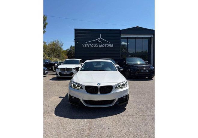 BMW Serie 2 220i pack m -ethanol- Blanc de 2015