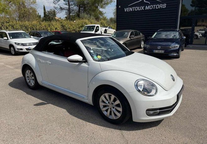 Volkswagen Coccinelle nouvelle cabriolet 2.0 tdi 140 Blanc de 2014