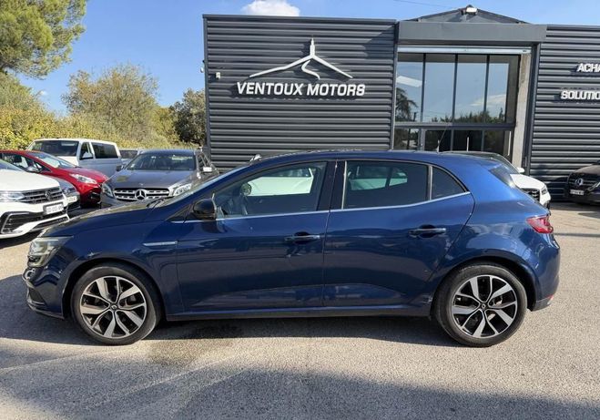 Renault Megane 1.3 TCE 140ch LIMITED Bo�te Auto Suivi c Bleu de 2018