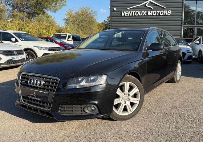 Audi A4 Avant 2.0 TDI DPF 170 Start-Stop 2008 BR Noir de 2011