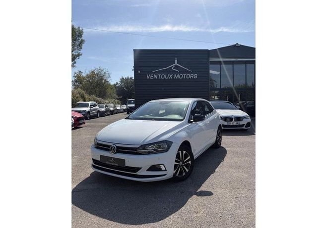 Volkswagen Polo 6 tsi 95 1.0 iq drive Blanc de 2020