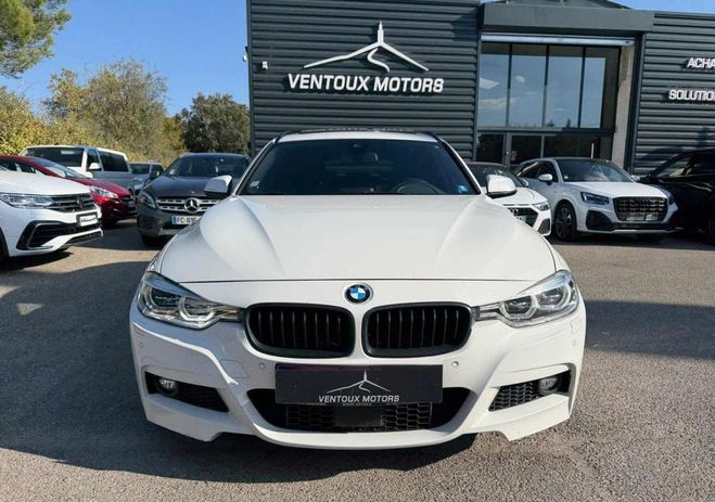 BMW Serie 3 320d M SPORT X DRIVE Toit Ouvrant Attela Blanc de 2017