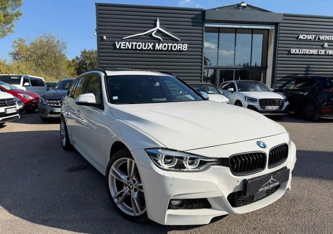 BMW Serie 3 320d M SPORT X DRIVE Toit Ouvrant Attela Blanc de 2017