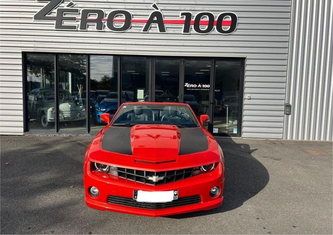 Chevrolet Camaro SS 6.2 V8 405CH IMMAT FRANCE Orange de 2012