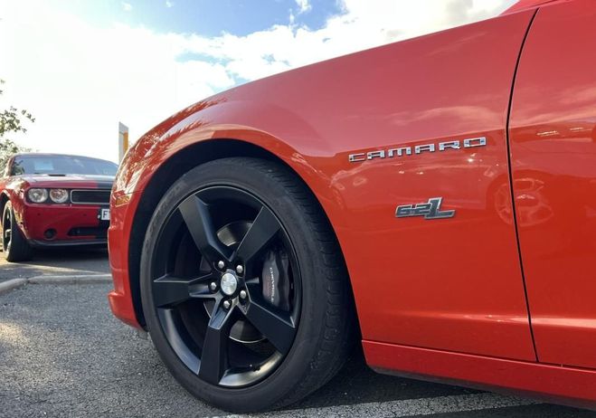 Chevrolet Camaro SS 6.2 V8 405CH IMMAT FRANCE Orange de 2012