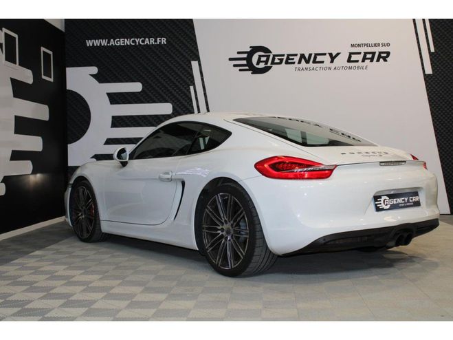 Porsche Cayman 981 S - 3.4i - PDK - CHRONO  - PSE - ENT BLANC de 2013
