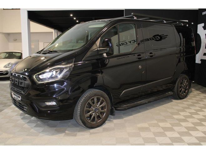 Ford Transit CUSTOM 8 PLACES - TRANSPORT PMR - RAMPE  NOIR de 2020