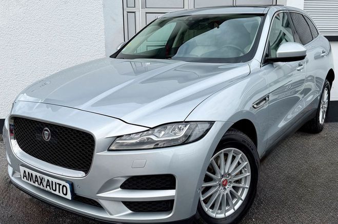 Jaguar F Pace F 30d 3.0L V6 300ch Prestige BVA Gris de 2019
