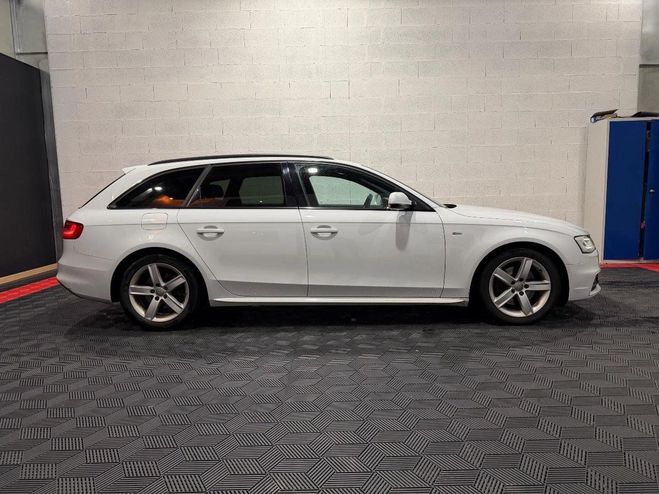 Audi A4 AVANT 2.0 TDI 190 CLEAN-DIESEL S-LINE QU Blanc de 2015