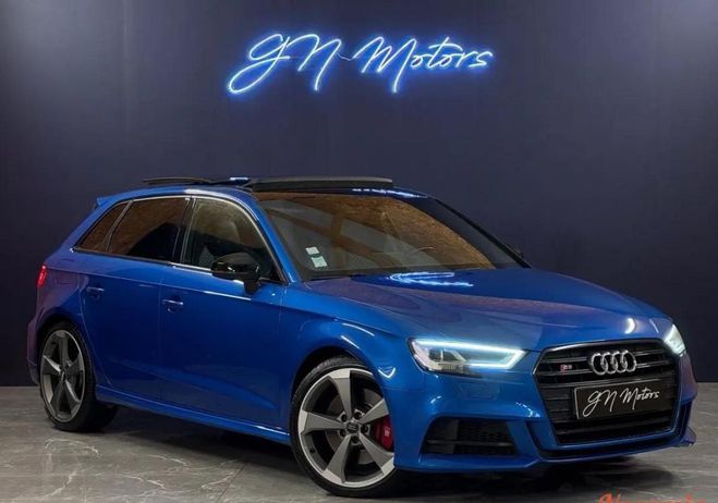 Audi S3 SPORTBACK 2.0 TFSI 310 QUATTRO S-TRONIC  Bleu de 2018