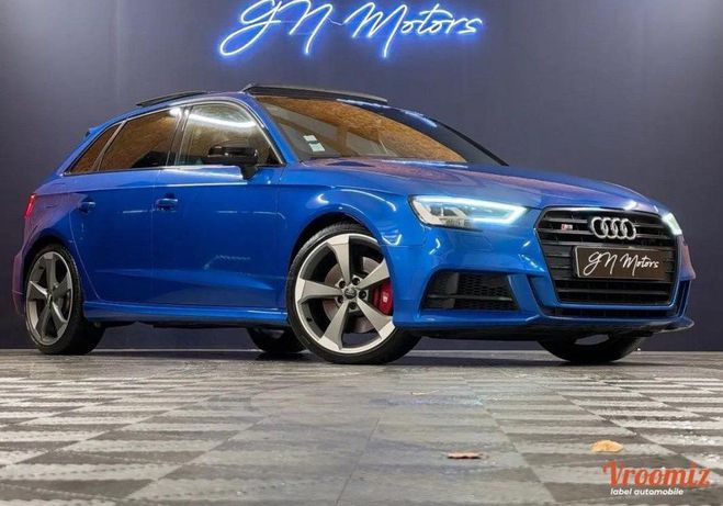 Audi S3 SPORTBACK 2.0 TFSI 310 QUATTRO S-TRONIC  Bleu de 2018