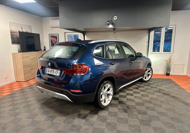BMW X1 (E84) 18d xDrive 2.0 d 16V DPF Steptroni Bleu de 2013