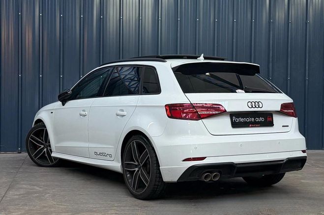 Audi A3 SPORTBACK 2.0 TDI 185 S-LINE - Garantie  Blanc de 2018
