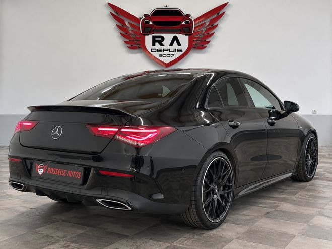 Mercedes Classe CLA 250 AMG LINE 224CH 1ER MAIN Noir M�tallis� de 2020
