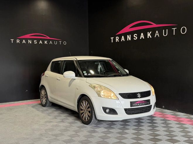 Suzuki Swift 1.2 VVT 95 CH GL 1ERE MAIN SUIVI COMPLET Blanc de 2011