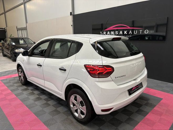 Dacia Sandero EXPRESSION 100Cv GPL MAIN ENTRETIEN COMP Blanc de 2023