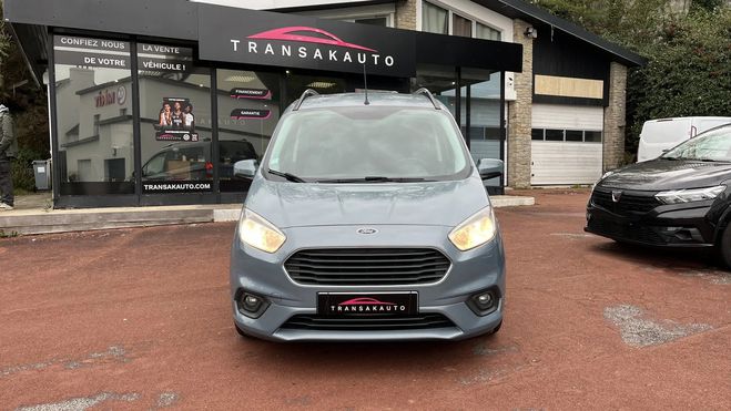 Ford Tourneo Courier Titanium 100ch ATTELAGE RA DE RE Bleu de 2019