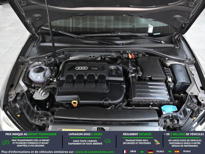 Audi A3 1.6 TDI 105 BVA Gris M�tallique de 2014