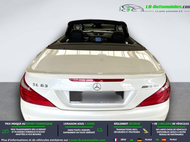Mercedes Classe SL SL 63 AMG BVA Blanc M�tallique de 2012