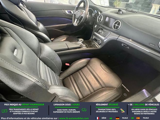 Mercedes Classe SL SL 63 AMG BVA Blanc M�tallique de 2012