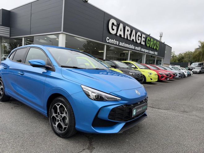 MG MG3 1.5 L Hybrid+ 195 ch Luxury bleu fonc� de 2025
