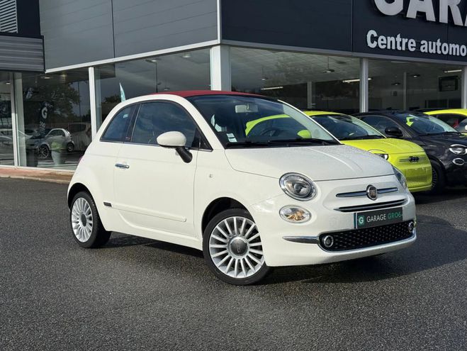 Fiat 500 MY17 1.2 69 ch Lounge blanc de 2018