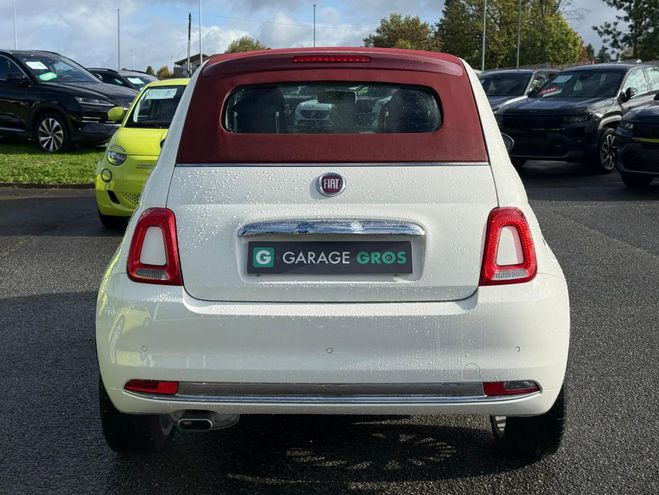 Fiat 500 MY17 1.2 69 ch Lounge blanc de 2018