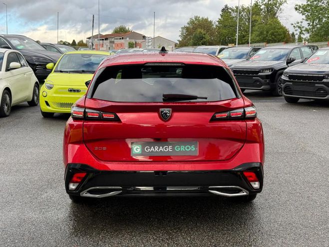 Peugeot 308 Hybrid 145 e-DCS6 Allure rouge de 2025