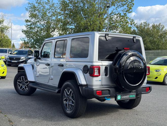Jeep Wrangler Unlimited 4xe 2.0 l T 380 ch PHEV 4x4 BV gris fonc� de 2022