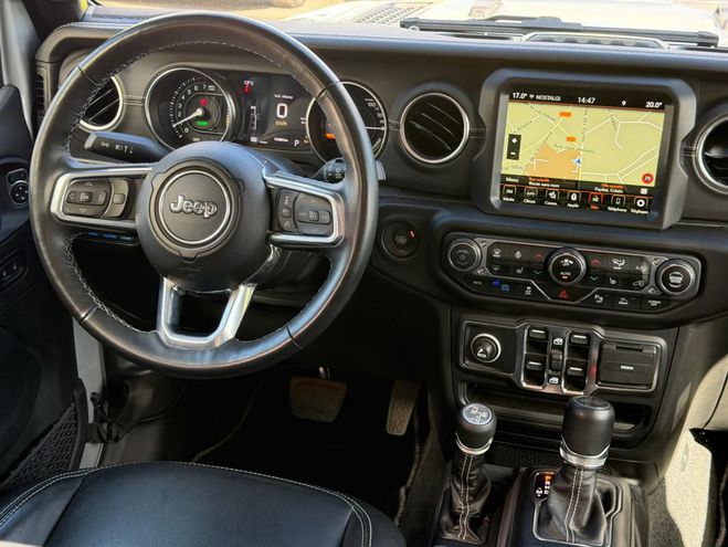 Jeep Wrangler Unlimited 4xe 2.0 l T 380 ch PHEV 4x4 BV gris fonc� de 2022