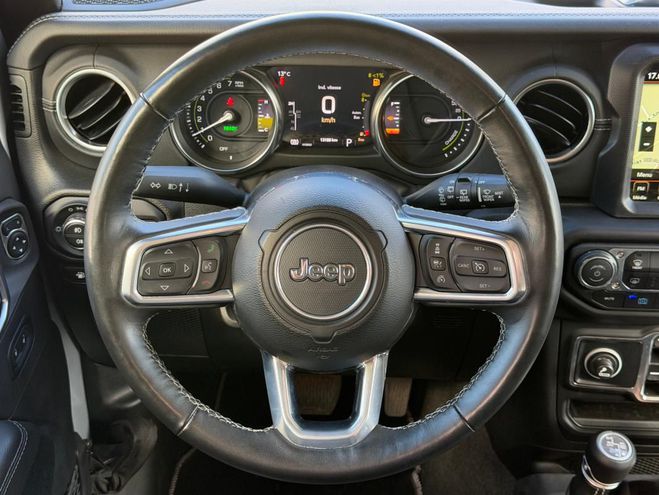 Jeep Wrangler Unlimited 4xe 2.0 l T 380 ch PHEV 4x4 BV gris fonc� de 2022