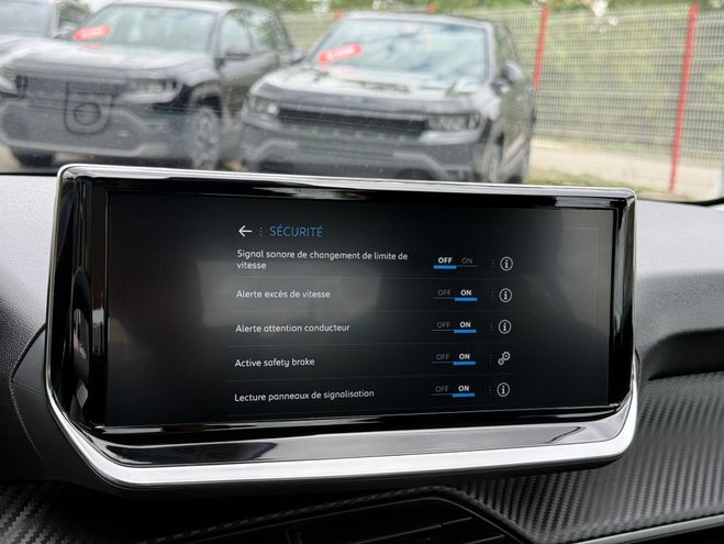 Peugeot 208 Hybrid 100 e-DCS6 Style noir de 2025